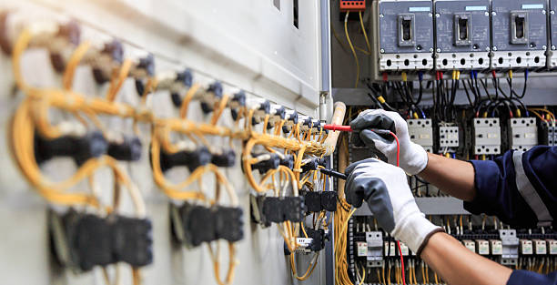 Professional Electrician technician working in Dover, OH